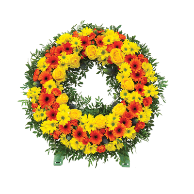 Aranjament floral Memoris - Germini - Gerbera - Trandafiri - Trandafiri Tros - Crizanteme