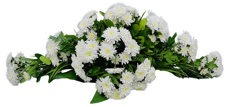 Buchet funerar Memoris - Crizanteme