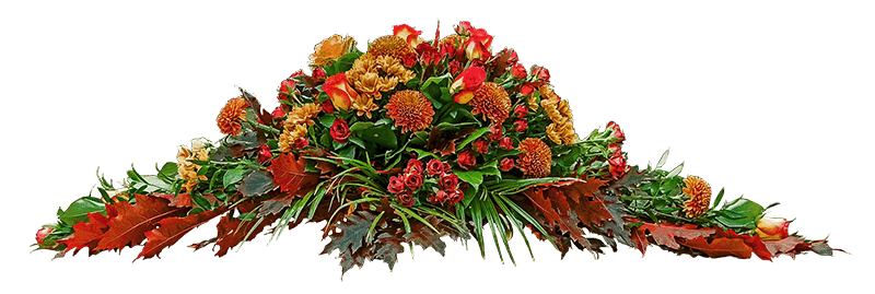 Buchet funerar Memoris - Trandafiri - Crizanteme