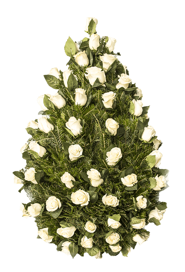 Coroana funerara Memoris - trandifiri albi Coroana funerara Memoris - trandifiri albi