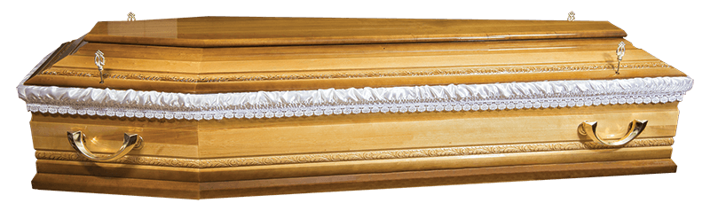 Sicriu select Memoris - Crem - Model floral